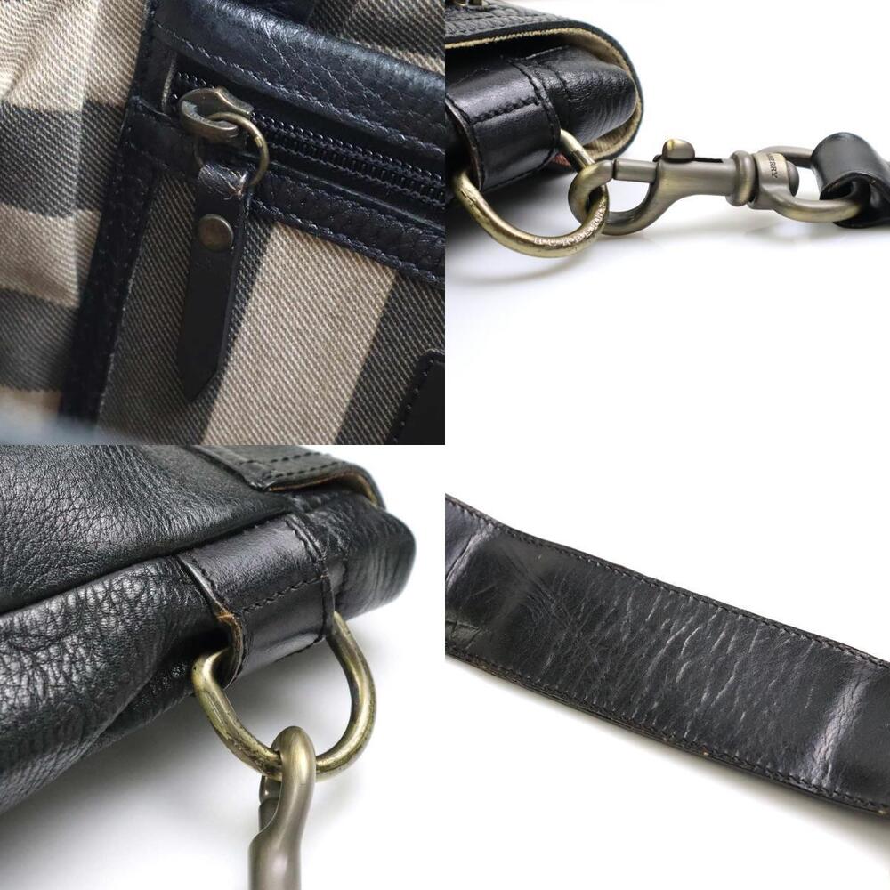 Burberry black crossbody leather shoulder bag - Picture 4 of 4